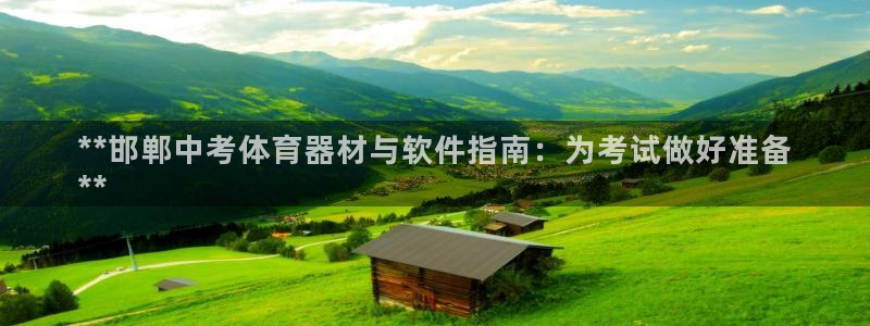 新城挑战第三关怎么打：**邯郸中考体育器材与软件指南