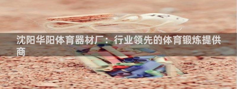 新城娱乐是不是很黑呀：沈阳华阳体育器材厂：行业领先的
