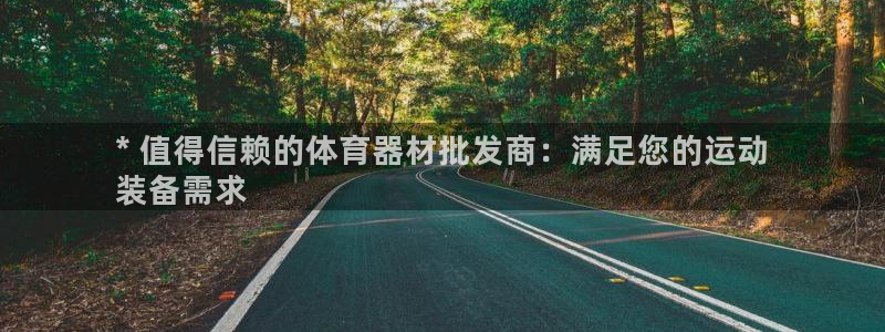 新城娱乐登陆官网入口：* 值得信赖的体育器材批发商：