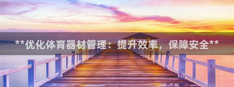 新城娱乐脚本下载官网：**优化体育器材管理：提升效率