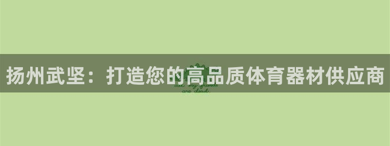 新城平台列7O777：扬州武坚：打造您的高品质体育器