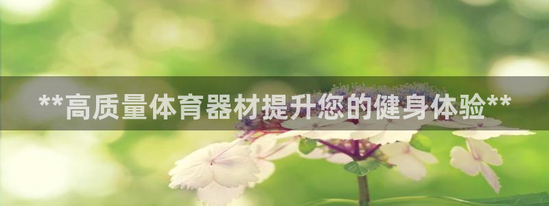 新城集团七天三倍彩金活动：**高质量体育器材提升您的