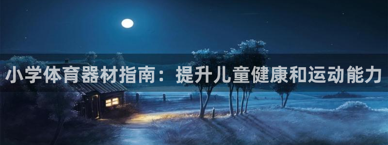 新城娱乐佳 5O6917 娱乐：小学体育器材指南：提