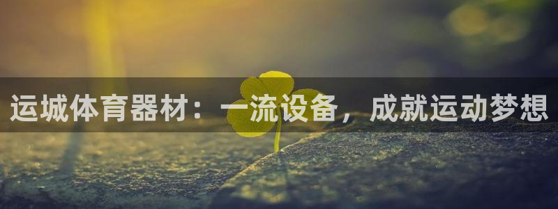 新城平台注册开户流程：运城体育器材：一流设备，成就运