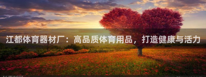 新城娱乐六7O777：江都体育器材厂：高品质体育用品