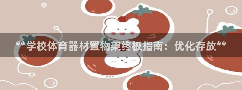 新城娱乐脚本下载官网：**学校体育器材置物架终极指南