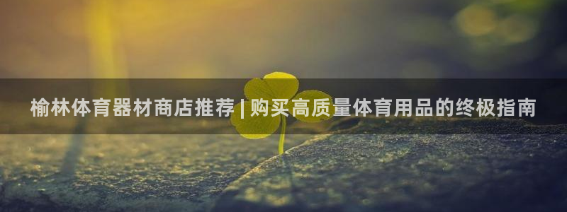 新城辉煌：榆林体育器材商店推荐 | 购买高质量体育用