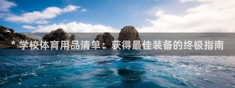 新城娱乐app下载官网：* 学校体育用品清单：获得最